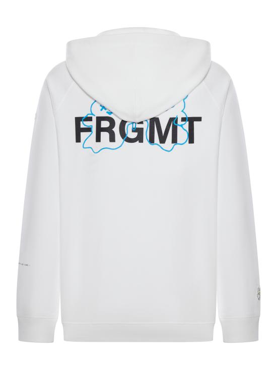 25SS 몽클레어 후드 티셔츠 8G00001M5214001 WHITE DOM - MONCLER