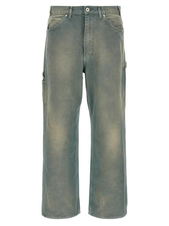 25SS 오라리 데님 팬츠 A25SP02CDASHGREEN ASH GREEN DOM