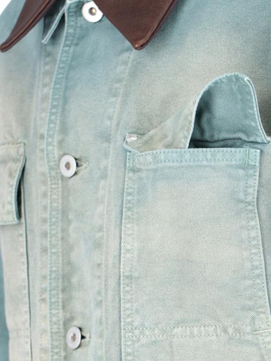 25SS 오라리 데님 자켓 A25SB01CDASHGREEN ASH GREEN DOM - AURALEE