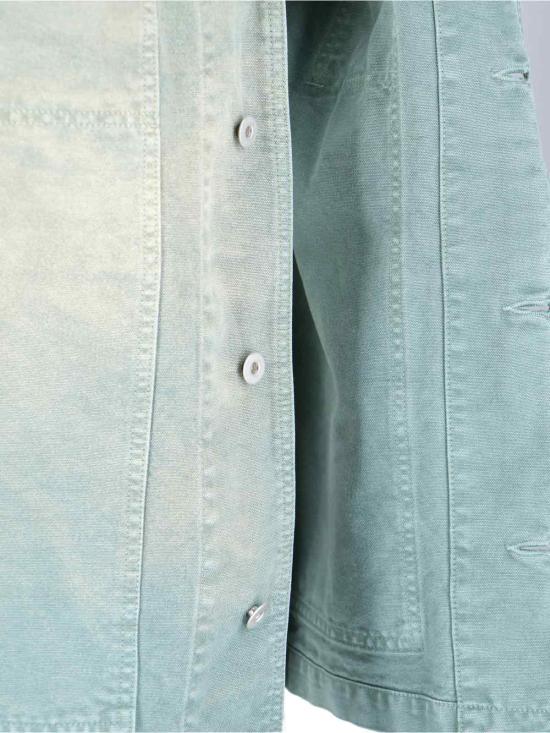 25SS 오라리 데님 자켓 A25SB01CDASHGREEN ASH GREEN DOM - AURALEE