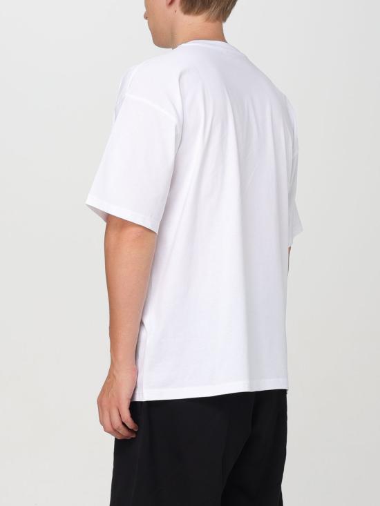 25SS 디젤 반팔 티셔츠 A149430GRAI100 WHITE DOM - DIESEL