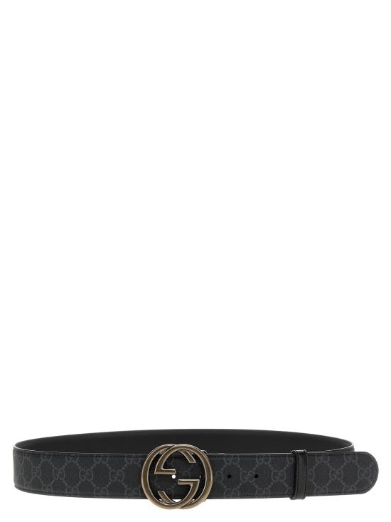 26SS 구찌 가죽 벨트 77415392TIT1000 Black