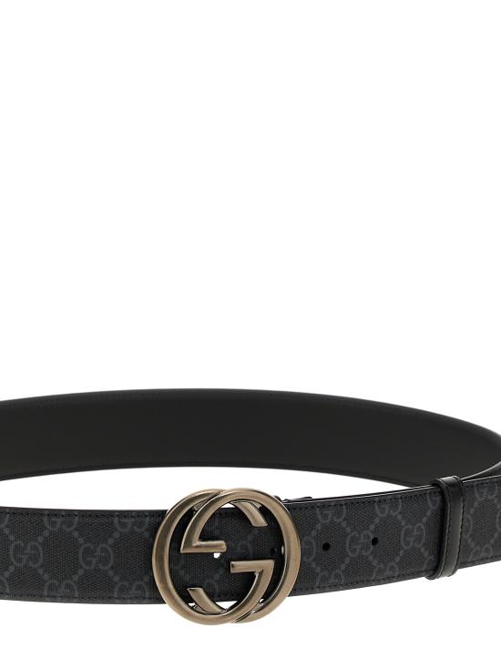 26SS 구찌 가죽 벨트 77415392TIT1000 Black - GUCCI