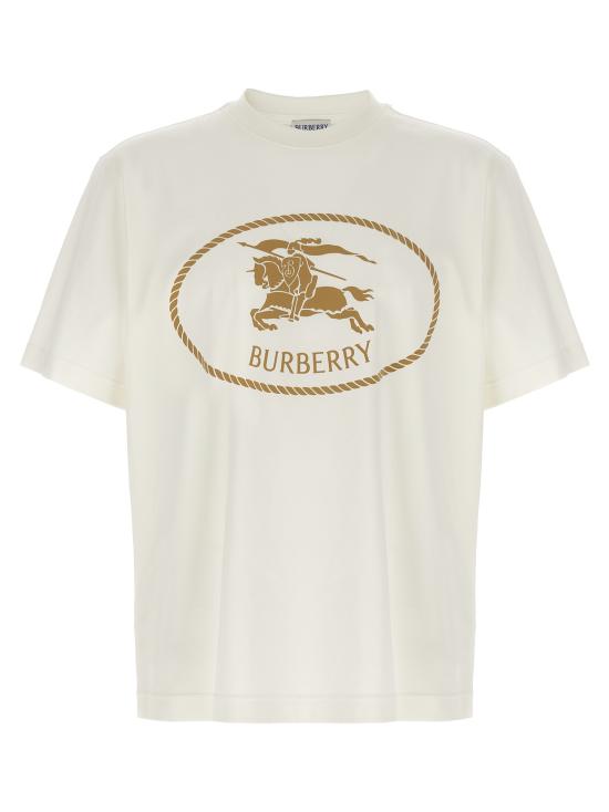 25FW 버버리 반팔 티셔츠 8110112CHALK White