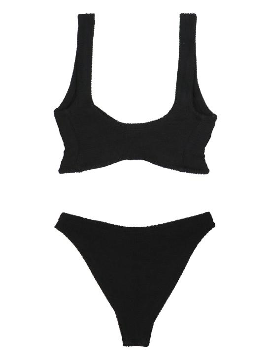 26SS 훈자 지 비키니 수영복 JUNOBIKINIBLACK Black - HUNZA G