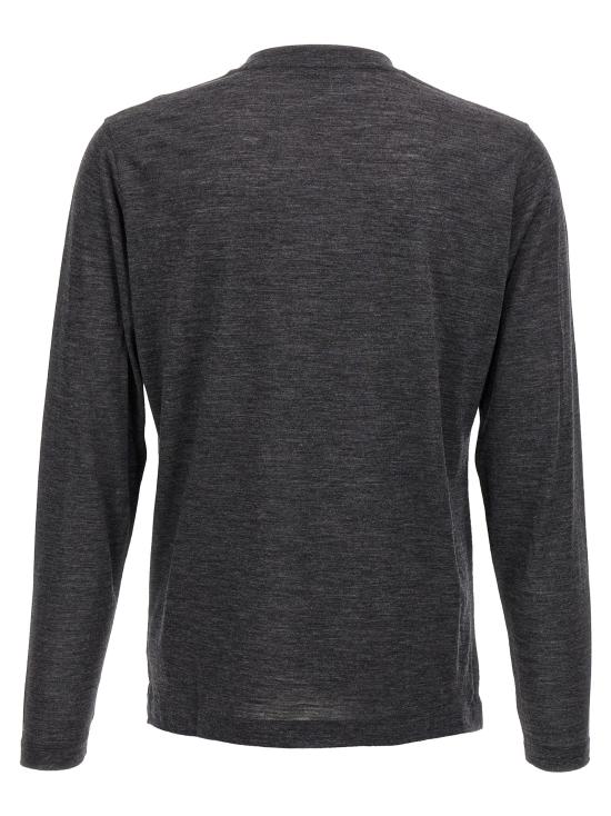 25FW 자노네 긴팔 티셔츠 815234ZM232Z2232 Gray - ZANONE