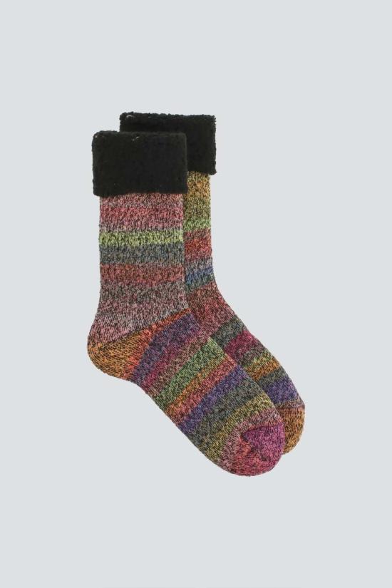  HOiSUM 양말 H Oi Sum 멀티컬러 차콜 플러피 - OTHER BRANDS