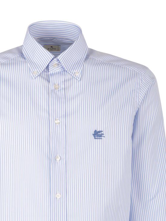 25SS 에트로 긴팔 셔츠 MRIB0004 99TR575S8460 Blue - ETRO