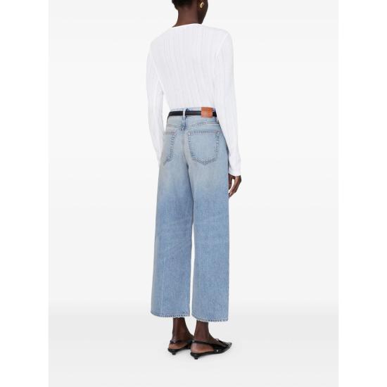 25FW 애니빙 긴팔 티셔츠 A 08 11225 OFW26 WHITE - ANINE BING