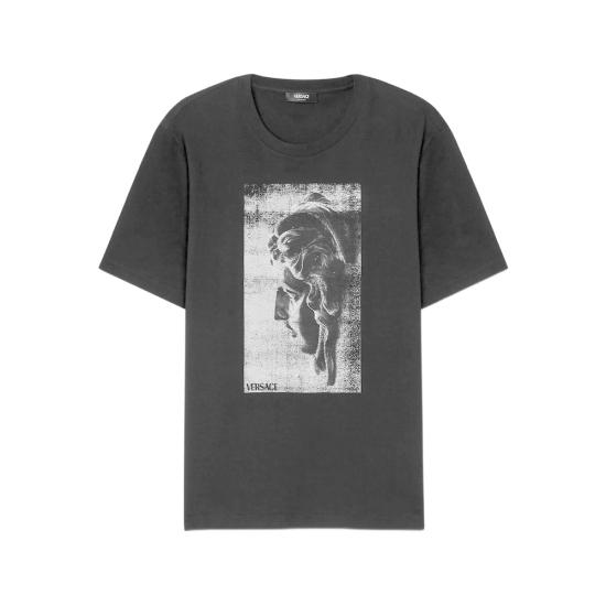 25FW 베르사체 탑 1A15085 1013302 1B000 BLACK