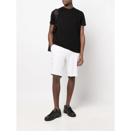 25FW 엠포리오 아르마니 반팔 티셔츠 1JGYZ 8N1TD2 0021 BLACK - EMPORIO ARMANI