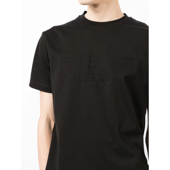 25FW 엠포리오 아르마니 탑 1JGYZ 8N1TD2 0022 BLACK - EMPORIO ARMANI
