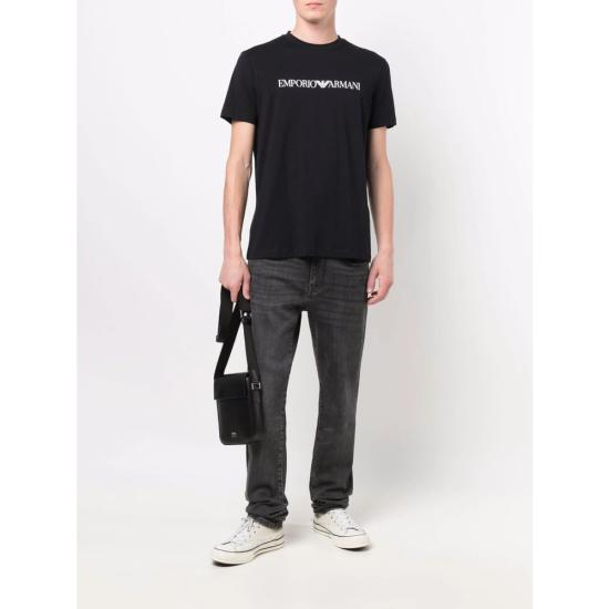 25FW 엠포리오 아르마니 탑 1JPZZ 8N1TN5 0974 BLUE - EMPORIO ARMANI