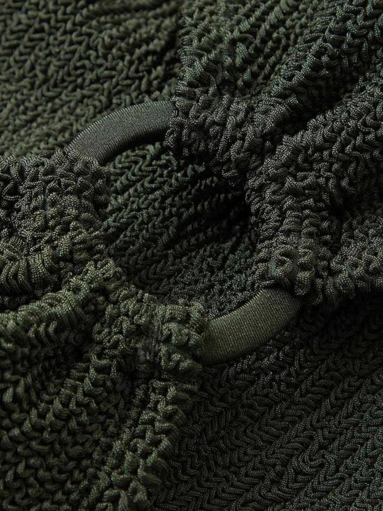 25FW 훈자 지 비치웨어 BJULIATX METALLIC KHAKI - HUNZA G