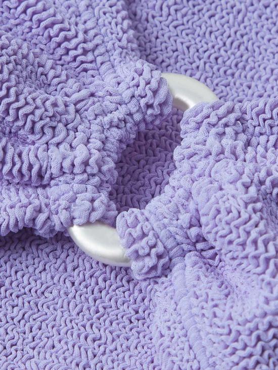 25FW 훈자 지 비치웨어 BMISTYPRL LILAC - HUNZA G