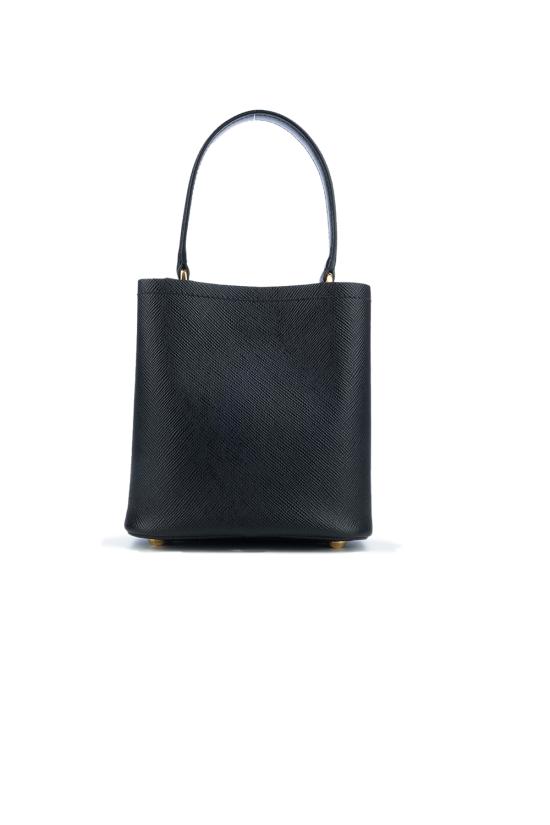 26FW 프라다 파니에 사피아노 가죽 스몰백 1BA217VOOD2ERX F0002 Nero - PRADA