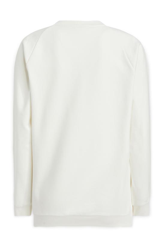  마르니 긴팔 티셔츠 FLJE0128P7USCU87 LOW02 NATURALWHITE - MARNI