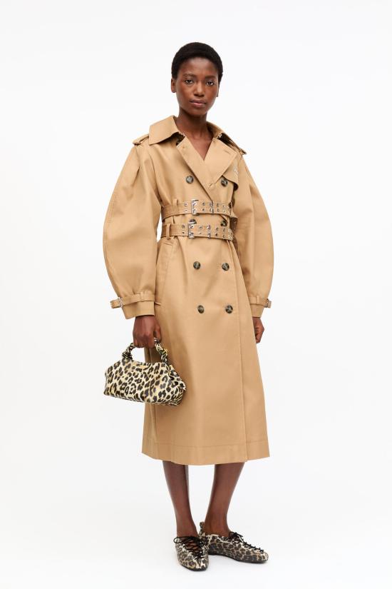 25SS 가니 숄더백 A5817 943 LEOPARD Brown - GANNI