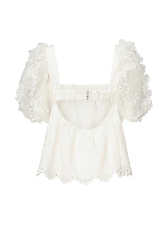 25SS 포러브앤레몬스 긴팔 티셔츠 CT2255 WHITE White - FOR LOVE & LEMONS