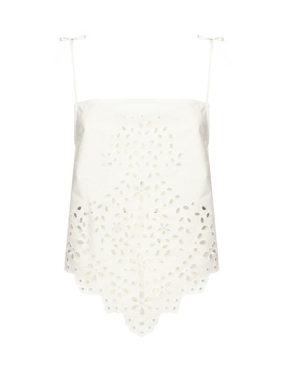 25SS 셀프 포트레이트 긴팔 티셔츠 SS25138T WHITE White