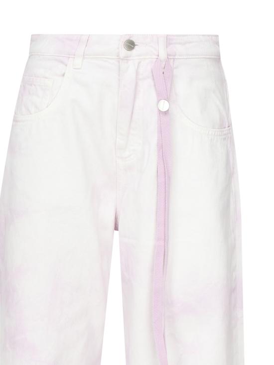 25SS 아이콘데님 데님 팬츠 DEBBY ID8280 SMO White lilac - ICON DENIM