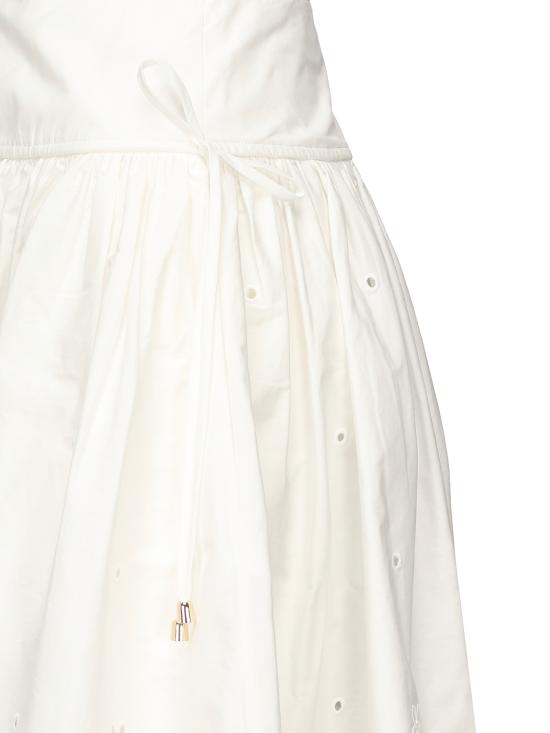 25FW 셀프 포트레이트 숏 스커트 SS25137MSK WHITE White - SELF PORTRAIT