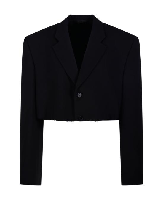 25FW 발렌시아가 수트 자켓 839295 TRT01 1000 BLACK