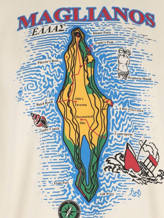  마리아노 반팔 티셔츠 R58012521 LM21 10 White - MAGLIANO