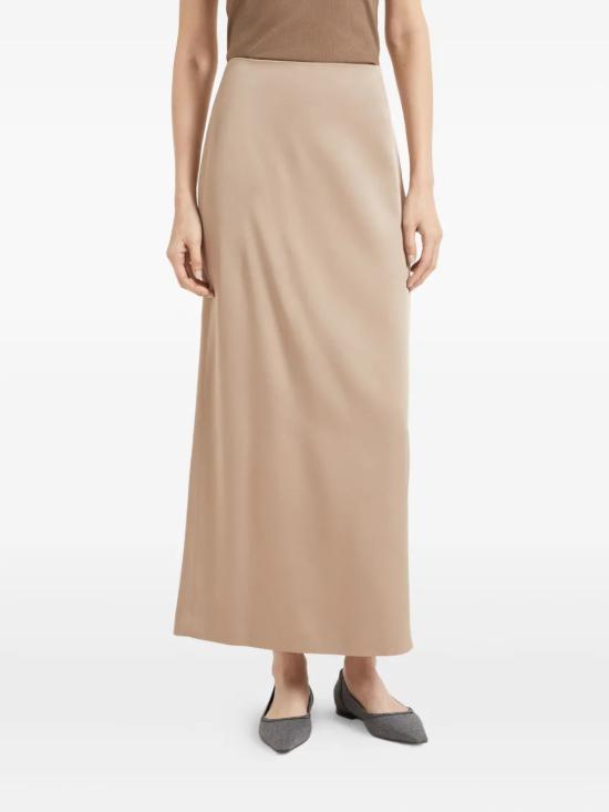 25FW 브루넬로 쿠치넬리 스커트 M0H38G3882C9609 Beige - BRUNELLO CUCINELLI