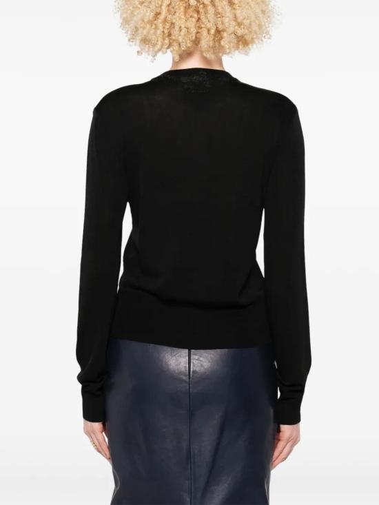 25SS 에르마노 피렌제 스웨터 D46EN016EA2 MF099 Black - ERMANNO FIRENZE