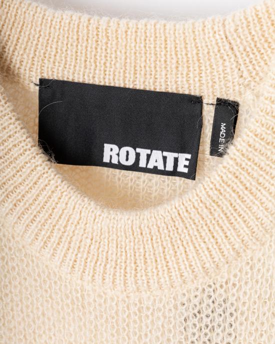 25SS 로테이트 스웨터 1128671876 1876 PARCHMENT Beige - ROTATE