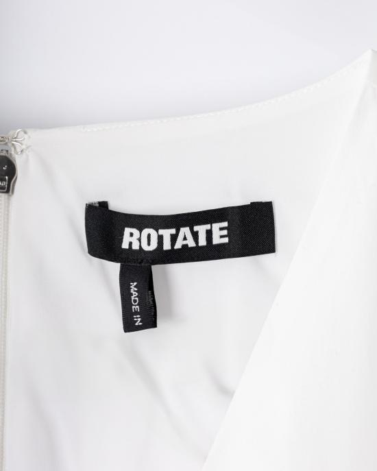 25SS 로테이트 미디 원피스 114478400 400 BRIGHT WHITE - ROTATE