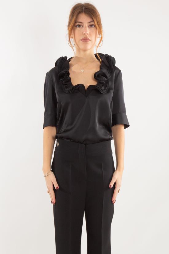 25SS 바빌론 반팔 티셔츠 MF0306 SS25 NERO Black