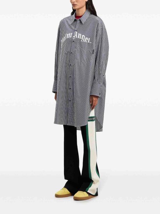  팜앤젤스 롱 원피스 PWDG002S25FAB0014603 Blue - PALM ANGELS