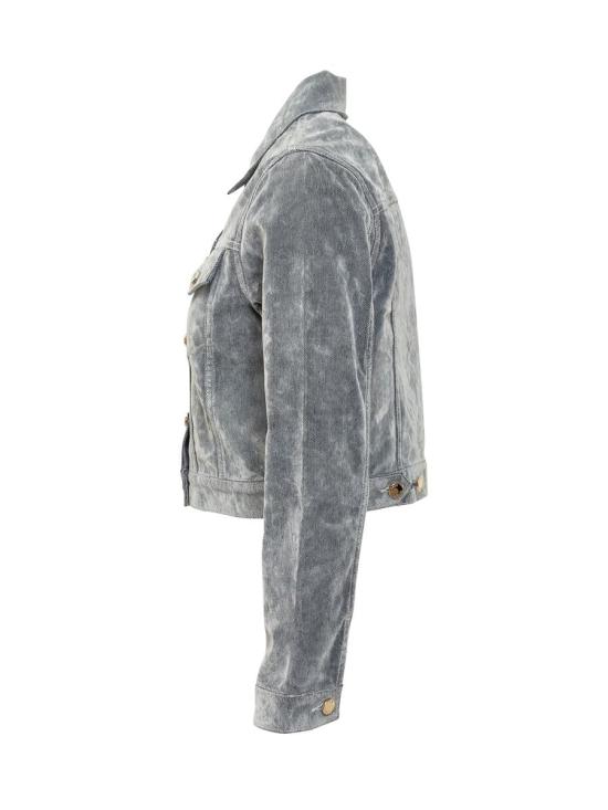 24FW 카사블랑카 자켓 WF24JK025 02 GREY - CASABLANCA