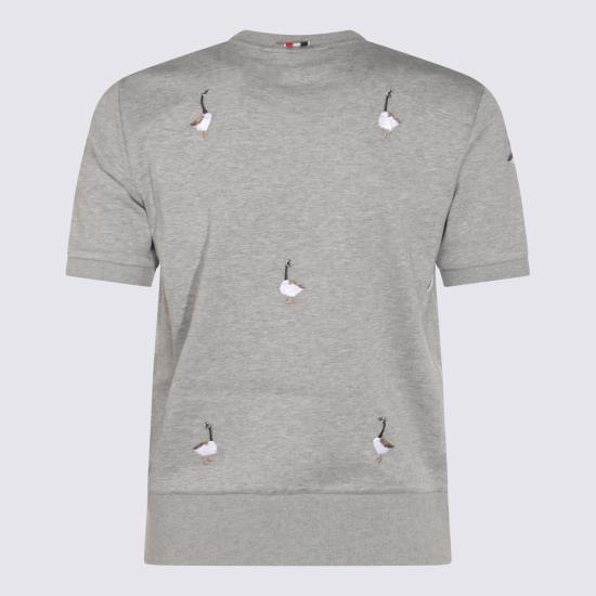 25FW 톰브라운 스웨터 FJS216EJ0055055 Grey - THOM BROWNE