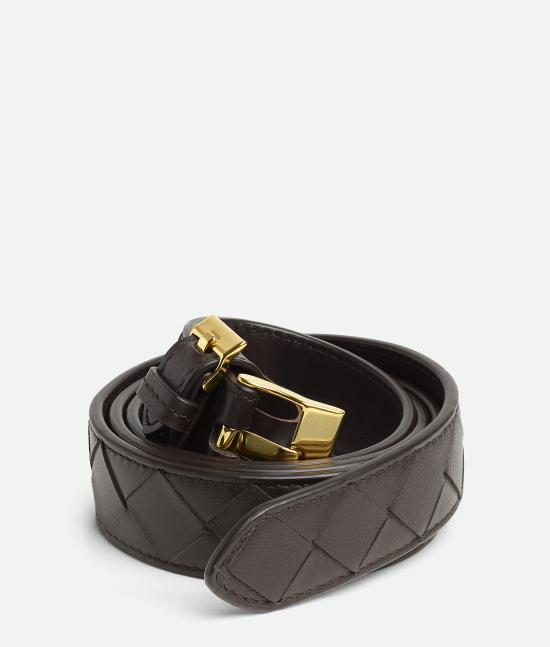 25FW 보테가베네타 레귤러 벨트 837002V4R432190 Brown - BOTTEGA VENETA