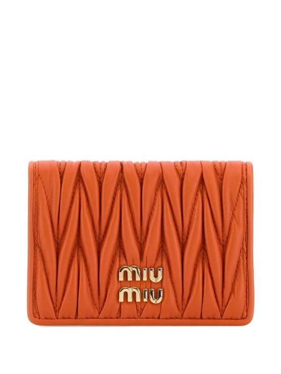 25FW 미우미우 지갑 5MC103AFPP F0049 ARANCIO - MIU MIU