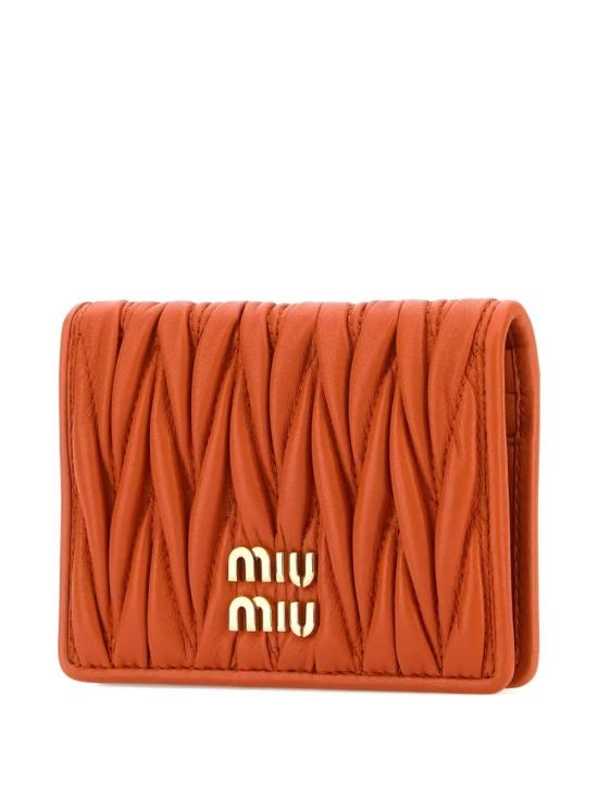 26FW 미우미우 마테라쎄 나파 가죽 카드 지갑 5MC103AFPP F0049 - MIU MIU