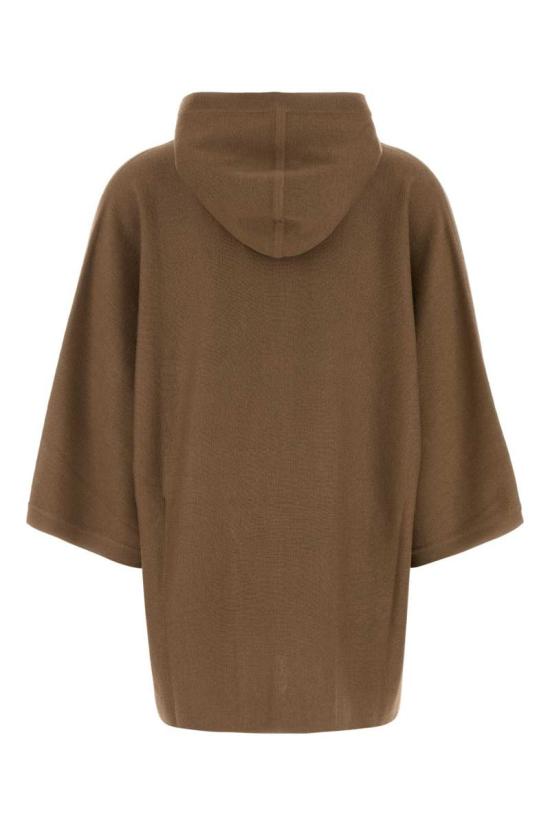 25FW 막스마라 브라운 후드 오픈 프론트 가디건 2521346041600 004 BROWN - MAX MARA