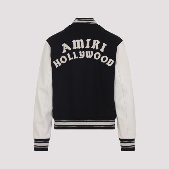 25FW 아미리 봄버 자켓 AMOUBB1066 BLACK - AMIRI