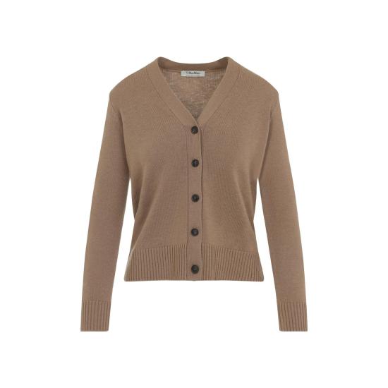 25FW 막스마라 가디건 2529346021600 12034 002 PERFECT CAMEL NUDE NEUTRALS