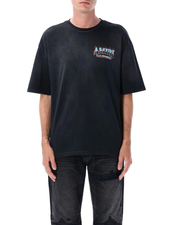 25FW 아미리 반팔 티셔츠 AMJYTE1210 BLACK