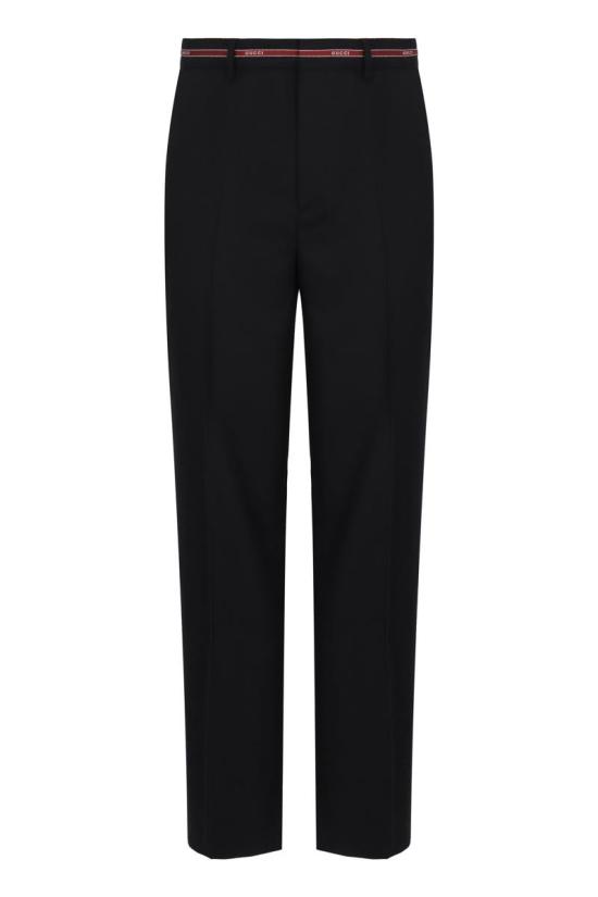 25FW 구찌 셀비지 디테일 울 팬츠  832544Z7AQV 4668 BLUE