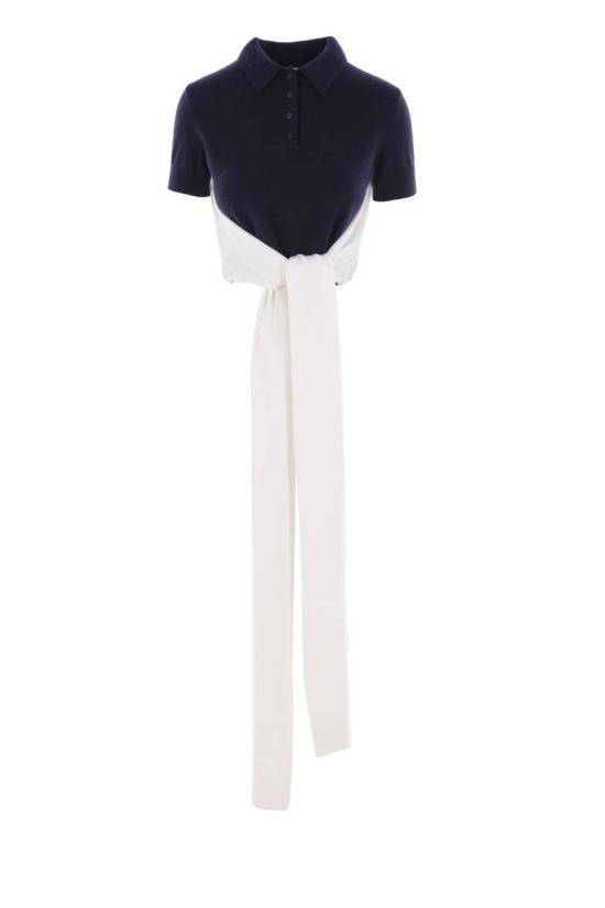 25SS 로에베 스웨터 S540Y55K264871 NAVY ECRU