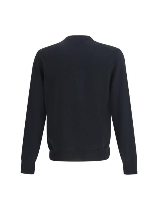 25FW 알렉산더 맥퀸 스웨터 839681Q1BEB 1218 Black - ALEXANDER MCQUEEN