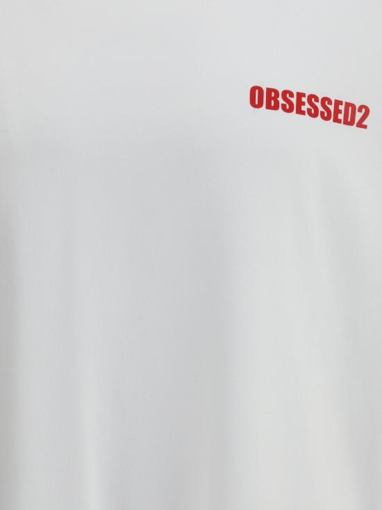 25FW 디스퀘어드2 반팔 티셔츠 S74GD1479D20033 961 WHITE - DSQUARED2