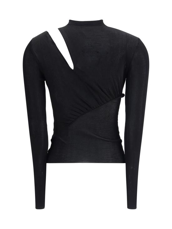 25FW 셀프 포트레이트 반팔 티셔츠 PF25086TB BLACK - SELF PORTRAIT