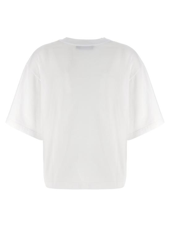 25FW 돌체앤가바나 반팔 티셔츠 F8V57TGDC7SW0800 White - DOLCE & GABBANA