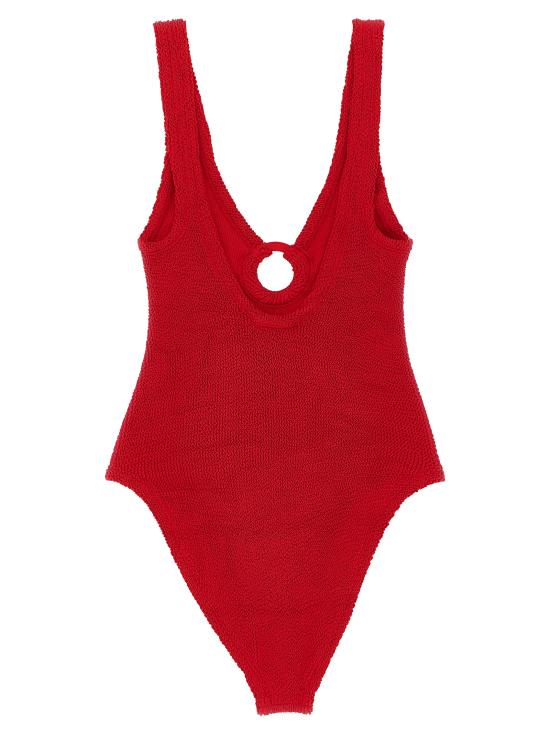25FW 훈자 지 원피스 수영복 CELINESWIMRED Red - HUNZA G